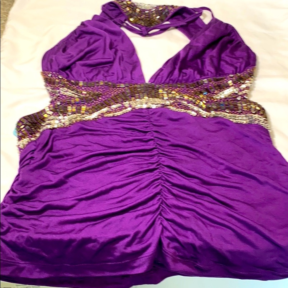 Beaded Halter